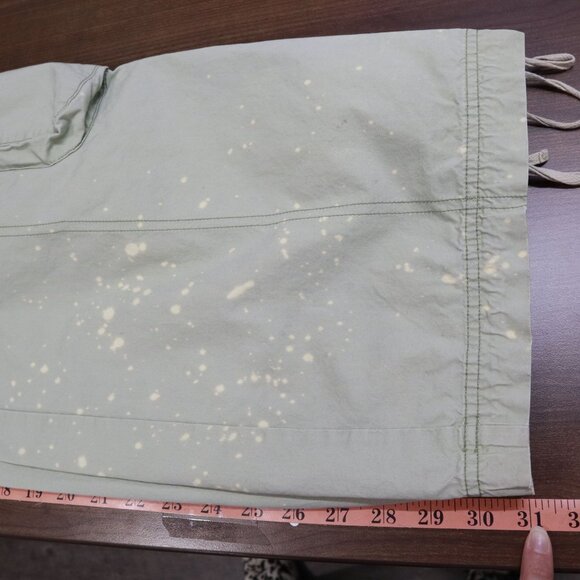 Urban Outfitters Cargo Pants Women M Green Slouchy Goblincore Fairy Grunge Loose - Picture 7 of 16